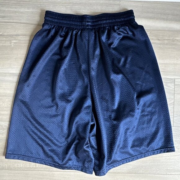 Michigan Alumni Wolverines Adidas Basketball Shorts Navy Mesh Men’s Size Medium - Picture 6 of 11